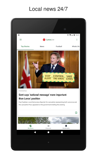 Lancashire Live ekran görüntüsü