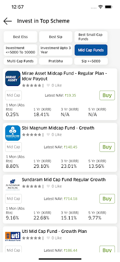 B INVEST ekran görüntüsü