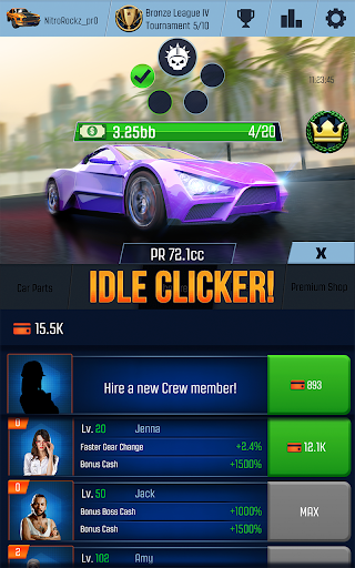Idle Racing GO: Clicker Tycoon ekran görüntüsü