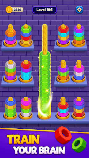 Perfect Sort: Nuts & Bolts 3D ekran görüntüsü