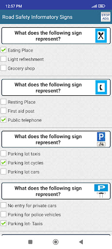 Driving Licence Practice Tests ekran görüntüsü