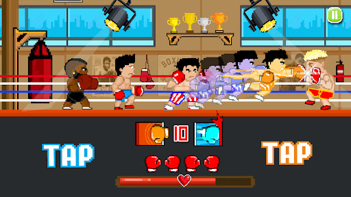 Boxing fighter : arcade oyunu ekran görüntüsü