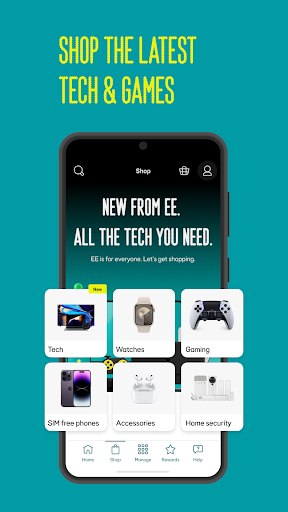 EE: Mobile, broadband & tech ekran görüntüsü