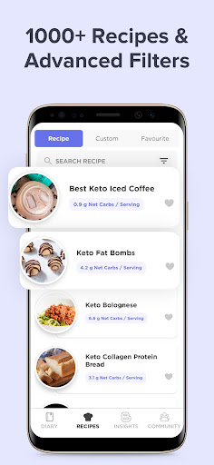 Keto Manager: Low Carb Diet ekran görüntüsü