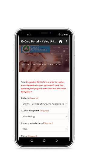 CUL ID Card App ekran görüntüsü