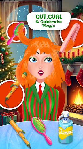 Christmas Hair Stylist ekran görüntüsü