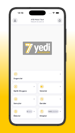 YEDİ AKADEMİ ekran görüntüsü