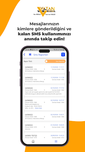 VatanSMS NET Toplu SMS Gönder ekran görüntüsü