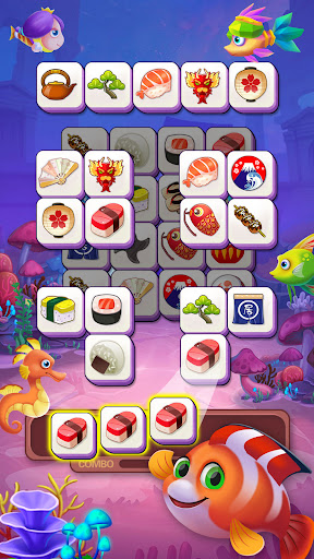 Tile Fish Match Puzzle Game ekran görüntüsü