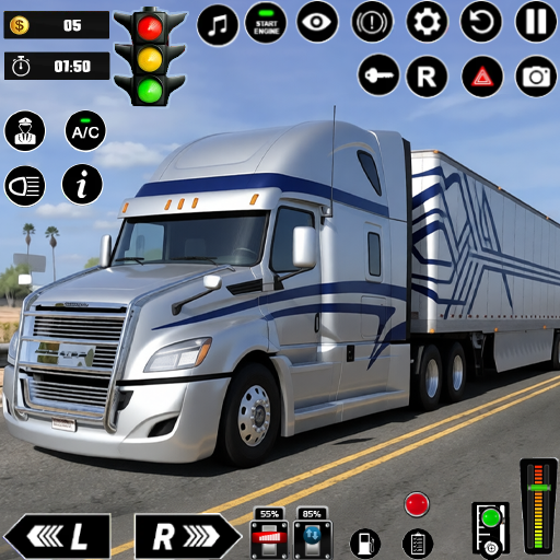 Cargo Truck Transport Car Game