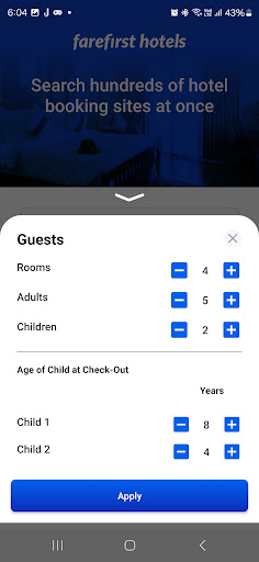 FareFirst Hotels - Book Stays ekran görüntüsü