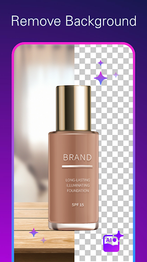 Product photo editor AI mockup ekran görüntüsü