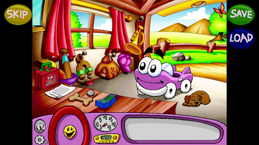 Putt-Putt Travels Through Time ekran görüntüsü