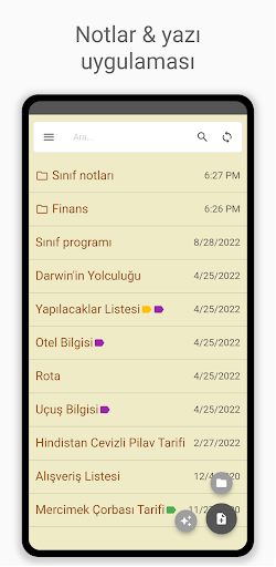 Inkpad - Notlar ve Listeler ekran görüntüsü