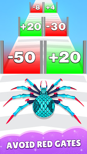 Spider Run & Merge Master Game ekran görüntüsü