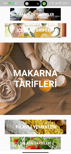 İnternetsiz Yemek Tarifleri SE ekran görüntüsü