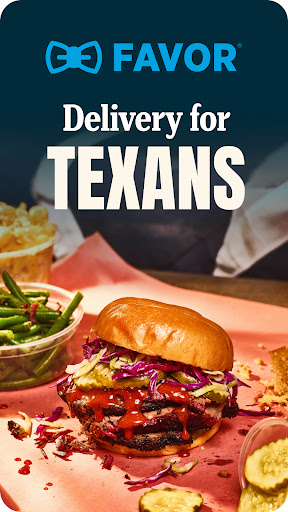 Favor: Texas Food Delivery ekran görüntüsü