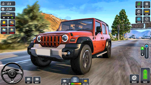 Offroad Jeep 4x4 Driving Sim ekran görüntüsü