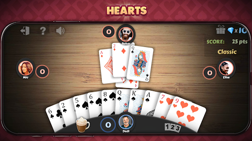 Hearts - Offline ekran görüntüsü
