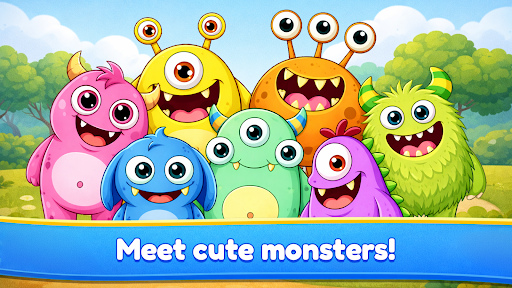 Monster Puzzle: Kids Game ekran görüntüsü