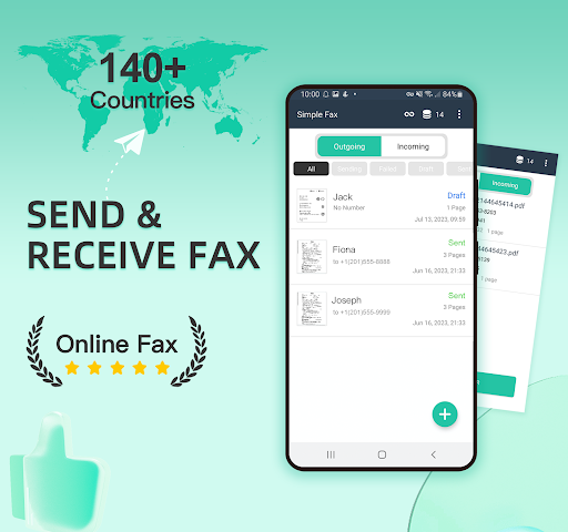 Simple Fax-Send Fax from Phone ekran görüntüsü