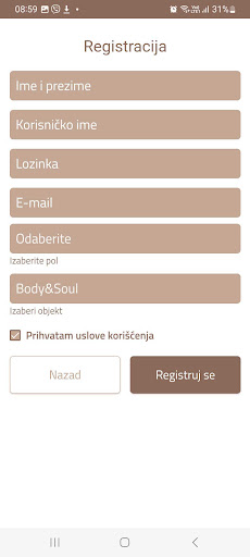 Body&Soul Studio ekran görüntüsü