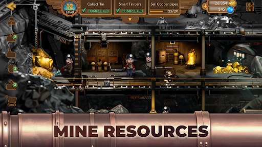 Metropolis: idle mining tycoon ekran görüntüsü