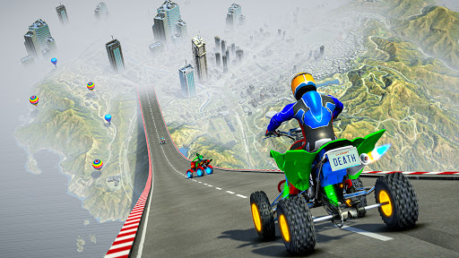 Quad Bike Stunt Racing Games ekran görüntüsü