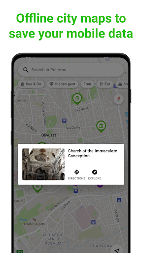 Palermo Tour Guide:SmartGuide ekran görüntüsü