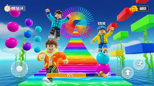 Obby Run: Ultimate Parkour ekran görüntüsü