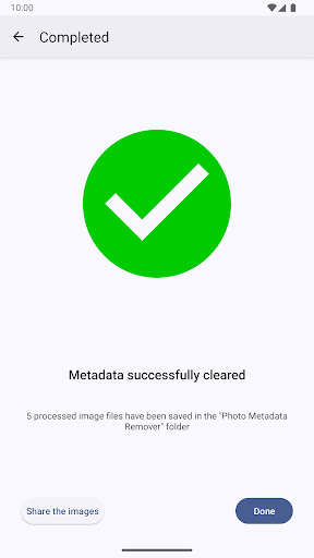 Photo Metadata Remover ekran görüntüsü