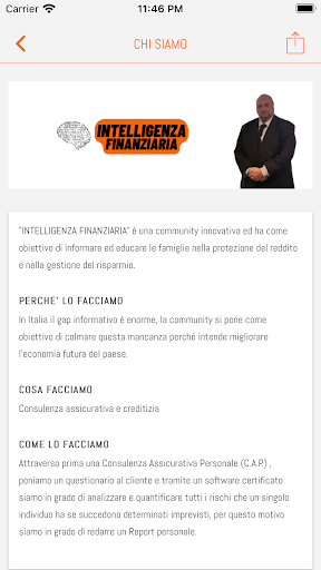 INTELLIGENZA FINANZIARIA ekran görüntüsü
