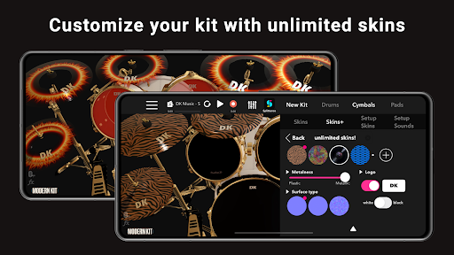 DrumKnee 3D Drums - Drum Set ekran görüntüsü