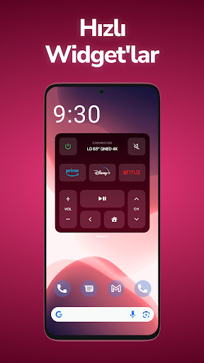 LG TV uzaktan kumandası ekran görüntüsü