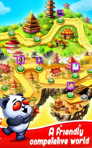 Panda Gems: Jewel Match 3 Game ekran görüntüsü