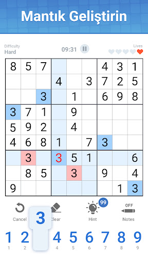 Sudoku Master: Zeka Oyunu ekran görüntüsü