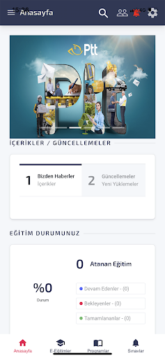 Ptt Akademi ekran görüntüsü