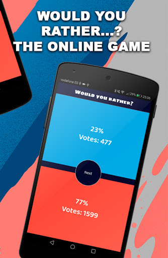 Would you rather? Quiz game ekran görüntüsü