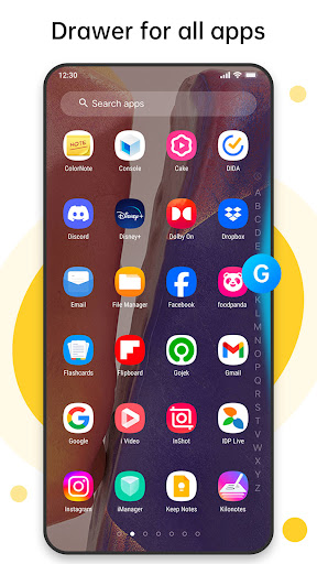 Perfect Galaxy Note20 Launcher ekran görüntüsü