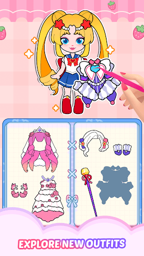 Little Paper Doll Diary ekran görüntüsü