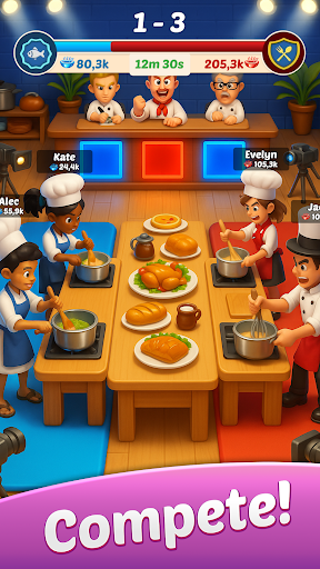 Cooking Wars: Food Battle ekran görüntüsü