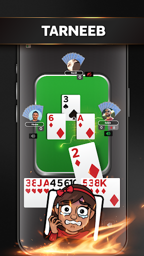 Jawaker Hand, Tarneeb & Trix ekran görüntüsü