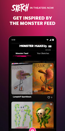 SKETCH: AI Monster Maker ekran görüntüsü