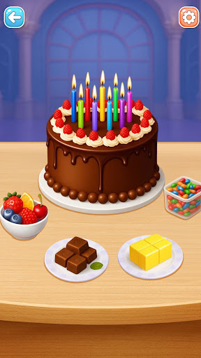 Birthday Cake Maker: Cake Game ekran görüntüsü