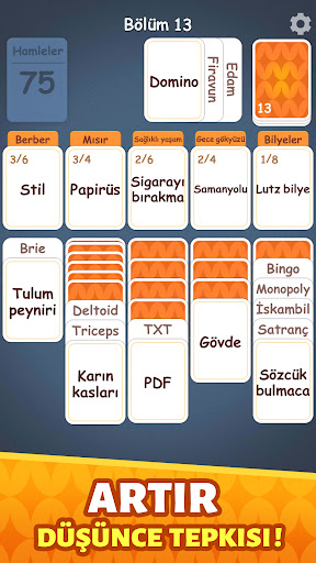 Kelime İskambil: Associations ekran görüntüsü