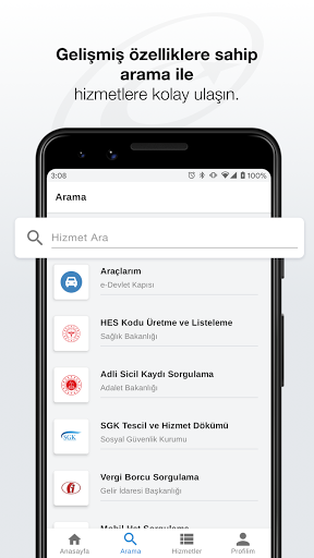 e-Devlet Kapısı ekran görüntüsü