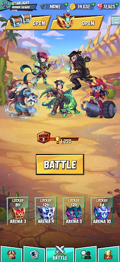 Puzzle Brawl: Match 3 PvP RPG ekran görüntüsü