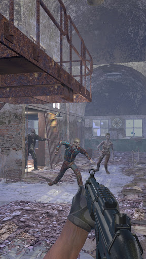 Zombie Hunter 3D: Shooting War ekran görüntüsü