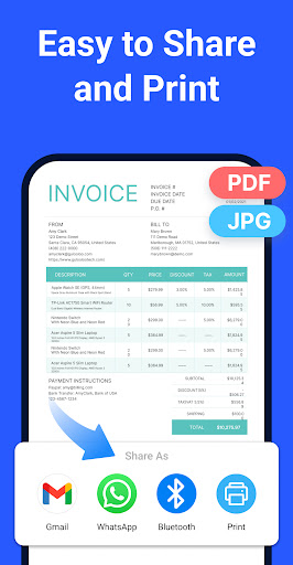 Invoice Maker - InvoiceBase ekran görüntüsü