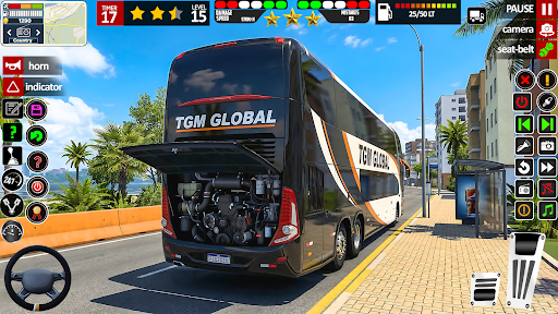 Bus Game Simulator: Coach Bus ekran görüntüsü